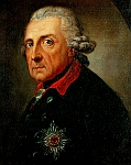Friedrich der Große im Alter